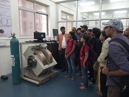 Nanoscience lab visit by students of various Universitities of Bihar
