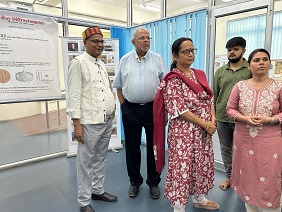 Eminent academicians Prof A K Ghosh and Dr Seema Sharma Visited ACNN lab